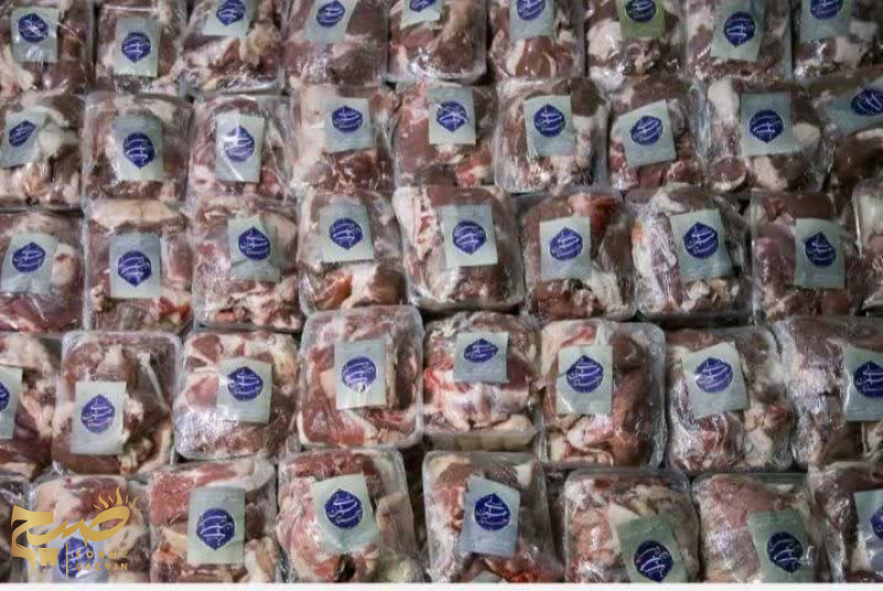 توزیع ۶۲۰ کیلو گوشت گرم بین مددجویان بهزیستی