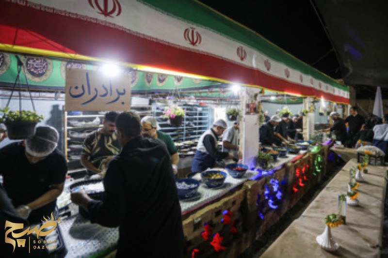 موکب شهید سیاهکالی میزبان روزانه ۱۰ هزار زائر