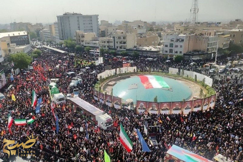 حضور میلیونی مردم در تهران، جلوهای از شور اربعینی