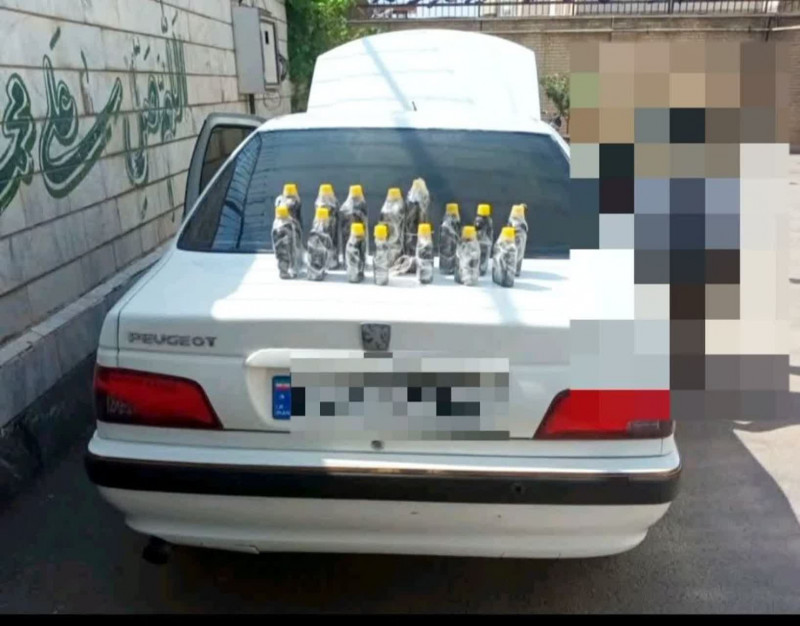 قاچاق 14 کيلو ترياک در پوشش خانواده