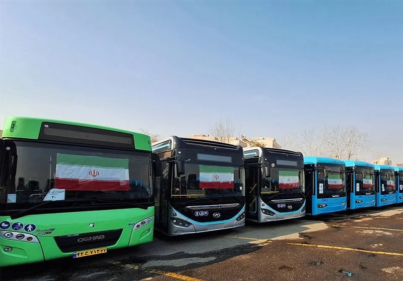 خدمات ناوگان اتوبوسرانی قزوین رایگان شد